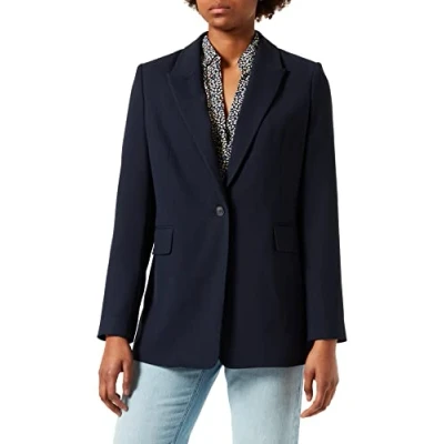 Abbildung von s.Oliver Black Label Blazer, Damen, Größe: 44, Dark navy