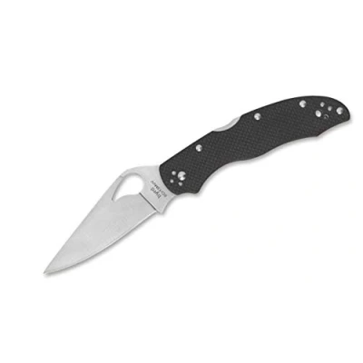 Abbildung von Spyderco Unisex Erwachsene Harrier 2 Taschenmesser, Schwarz, 19.3