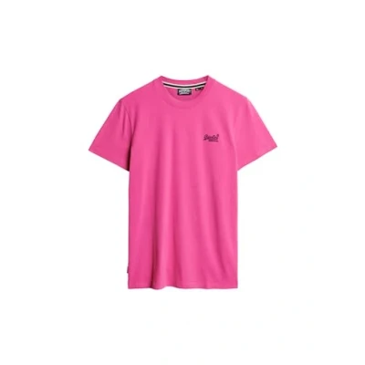 Abbildung von Superdry Vintage LOGO EMB Tshirt basic, Herren, Größe: XXL, Echo pink