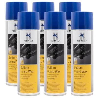 Abbildung von Normfest Unterbodenschutz Wachs Bottom Guard Wax transparent 6x 500ml