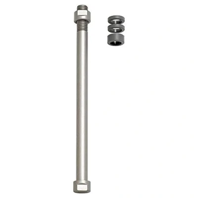 Abbildung von Garmin Tacx E Thru Trainer Achse M12 x 1,75 mit Patrone Standardgewinde, 5 mm Steckachse, Hinterachse, einfache Montage
