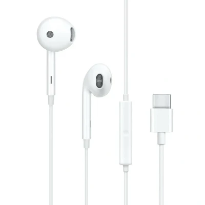 Abbildung von Oppo Original Stereo Set Kopfhörer MH135 3 USB Typ C In Ear Weiß