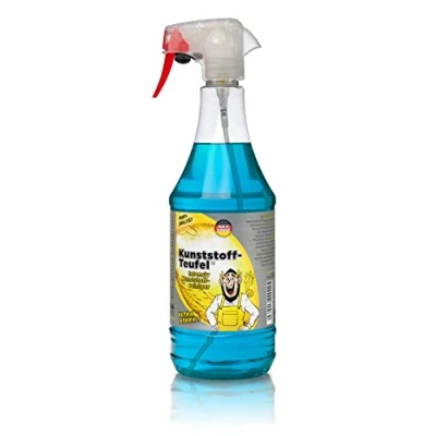Abbildung von Tuga Chemie 76120 Universalreiniger Kunststoff Teufel, 1000 ml Sprühflasche