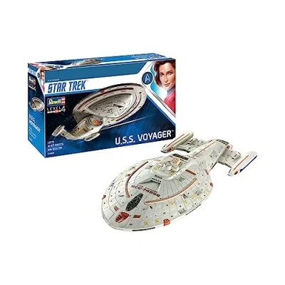 Abbildung von Revell® Modellbausatz U.S.S. Voyager, Star Trek, Maßstab 1:670, Made in Europe