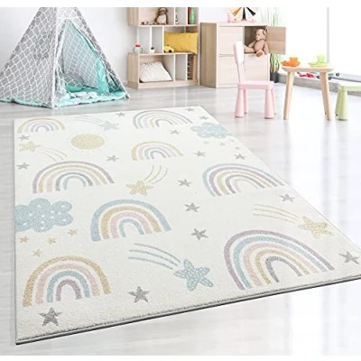 Abbildung von the carpet Teppich &quot;Beat Kids 40063&quot;, rechteckig, Kinderzimmer strapazierfähig und pflegleicht