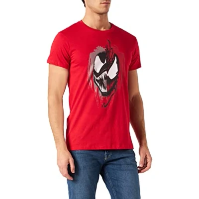 Abbildung von Marvel Herren Memarcots253 T Shirt, rot, L