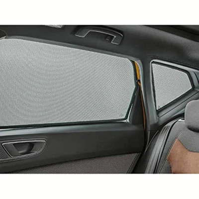 Abbildung von Seat 575064365A Sonnenschutz Seitenfenster Sonnenrollos Türen Hinten 4 Teilig