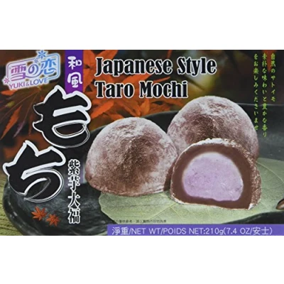 Abbildung von Yuki &amp; Love Mochi japapanische Reiskuchen Taro, 6er Pack (6 x 210 g)