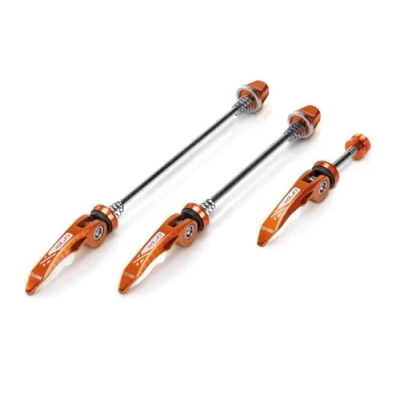 Abbildung von XLC Unisex Erwachsene Schnellspannset QR L05, Orange, Einheit