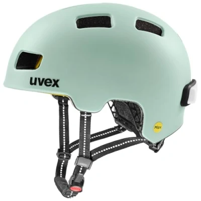 Abbildung von uvex City 4 MIPS Leichter Helm für Damen und Herren Sysytem inkl. LED Licht Light Jade matt 58 61 cm