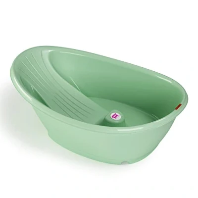 Abbildung von OKBABY Bella Die gemütliche Badewanne für Neugeborene und Babys von 0 12 Monate Grün