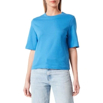 Abbildung von United Colors of Benetton BOXY FIT Tshirt basic, Damen, Größe: XXS, Blue