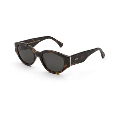 Abbildung von Retrosuperfuture Unisex XKP Drew Mama Classic Havana Gläser SONNENBRILLEN Acetat Havanna Grau Rund Normal
