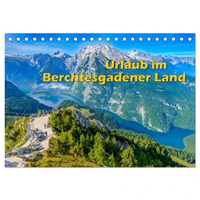 Abbildung von Urlaub im Berchtesgadener Land (Tischkalender 2025 DIN A5 quer), CALVENDO Monatskalender