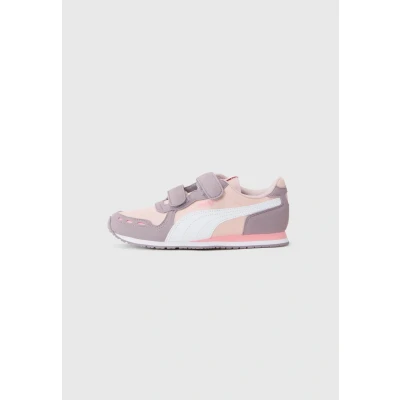 Abbildung von Puma Cabana Racer 20 Unisex Sneaker low für Kinder, Größe: 29, Mauve mist/white/plum jam Schuhe