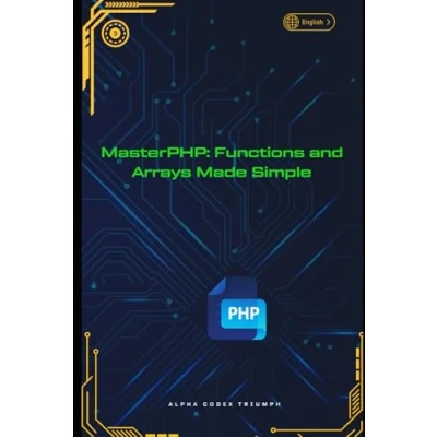 Abbildung von MasterPHP: Functions and Arrays Made Simple (MasterPHP: A Progressive Guide to Dynamic Web Development, Band 3)