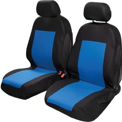 Abbildung von START 10704 Sitzschonbezug schwarz, Blau Polyester vorne