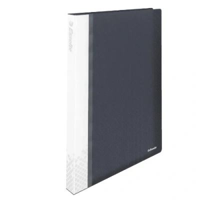 Abbildung von Esselte 623988 Sichtbuch VIVIDA, A4, PP, fester Einband, 40 Hüllen, schwarz