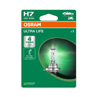 Abbildung von Glühlampe, Fernscheinwerfer OSRAM 64210ULT 1BL