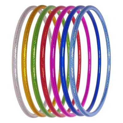 Abbildung von Hoopomania Hula Hoop Reifen Kinder Hoop, Hologramm Farben, Ø 70cm Pink
