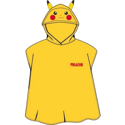 Abbildung von POKÉMON Kapuzenhandtuch Pokemon Poncho Strandtuch mit Kaputze 50 x 115 cm, Kapuze