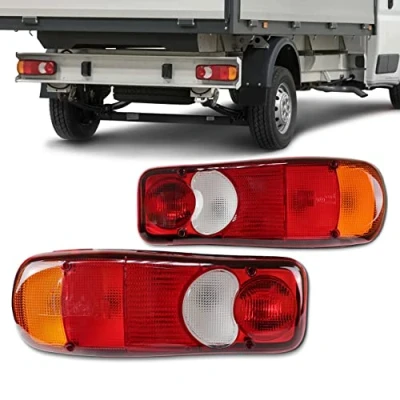 Abbildung von Paar Rücklicht Heckleuchte Rückleuchte Für LKW PKW Anhänger E prüf 12V/24V