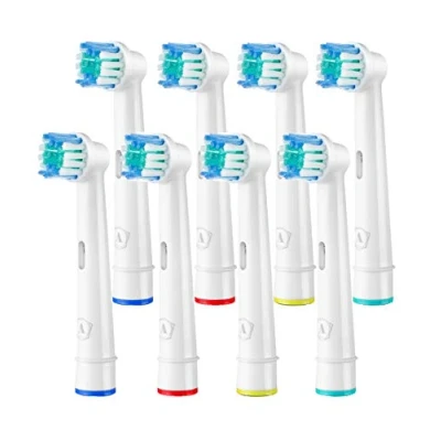 Abbildung von Aster Aufsteckbürsten Kompatibel mit Oral B Professionelle Elektrische Bürstenköpfe Classic Precision Clean Fit Professional Care 8 Stück