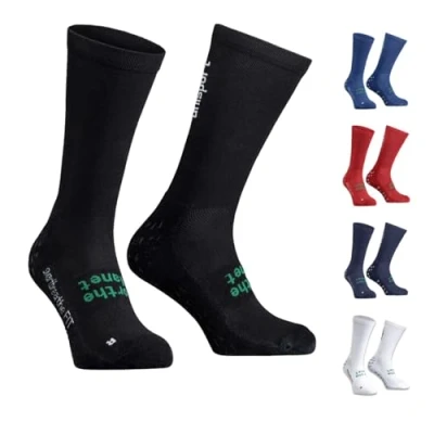 Abbildung von uhlsport Unisex Grip Socken, Schwarz/Weiß, 41 44 EU