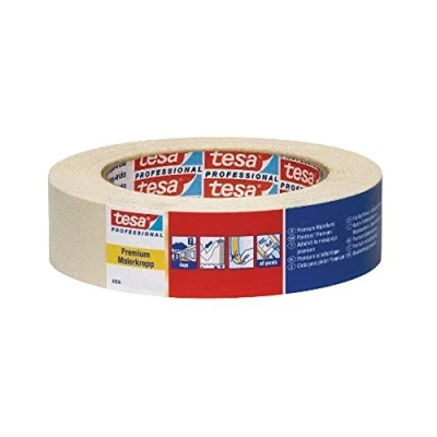 Abbildung von TESA 4306, Allzweck Klebeband, Papier, Beige, Keramik, Glas, Metall, Kunststoff, Holz, Universal, Universal