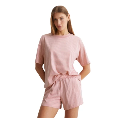 Abbildung von Marc OPolo Shorty &quot;Mix &amp; Match Cotton&quot;, (2 tlg.), mit fein gestreiftem Design