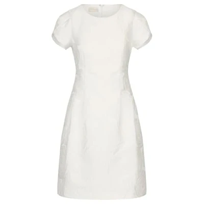 Abbildung von Apart Kurzes Jacquard Cocktailkleid/festliches Kleid, Damen, Größe: 44, Creme