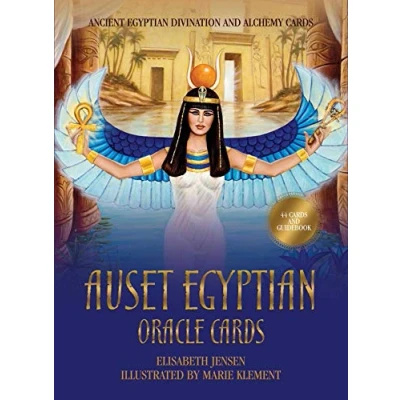 Abbildung von Auset Egyptian Oracle Cards: Ancient Divination and Alchemy Cards (Rockpool Cards)