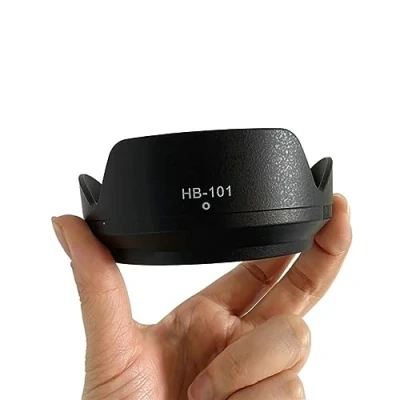 Abbildung von Gegenlichtblende for NIKKOR Z DX 18140 mm F3,56,3 VR Objektiv, umkehrbarer Objektivschutz, ersetzt Nikon HB 101 Gegenlichtblende, kompatibel mit 62 Filtern und Objektivdeckel