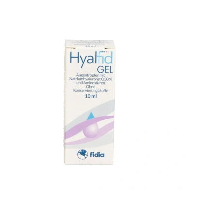 Abbildung von Hyalfid Gel Augentropfen 10 ml