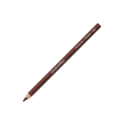 Abbildung von Conté a Paris 2131 Pastellstifte mit hoher Lichtechtheit aus hochwertigen Pigmente für Skizzen und Portraits, Ø Mine 5mm, Stift 8,5mm Roterde