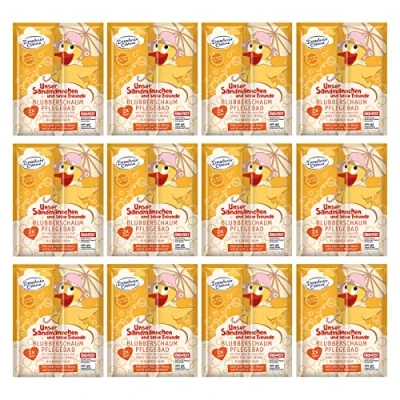 Abbildung von 12er Pack Dresdner Essenz Pflegebad Sandmännchen Maracuja Duft 12 x 60 g Badezusatz vegan