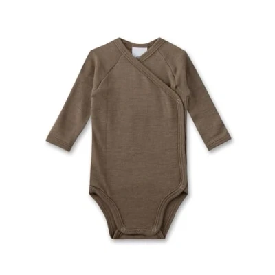 Abbildung von Sanetta Unisex Baby 324364 Wickelbody, beige, 68