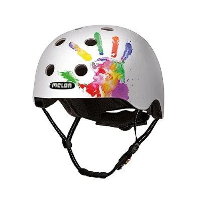 Abbildung von Melon Fahrradhelm Handprint