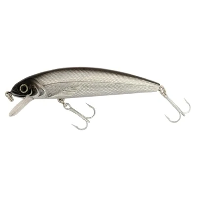 Abbildung von Abu Garcia Tormentor Schwimmköder Erhältlich in Mehreren Größen, ideal für Forelle, Barsch, Hecht, Zander, Barsch und Lachs, verführerische Aktion mit leuchtenden Farben, Holo Silver 7 cm