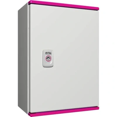 Abbildung von Rittal AX GF Polyester Wandgehäuse Grau IP66, HxBxT 350 mm x 250 150mm