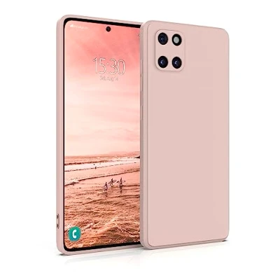 Abbildung von MyGadget Hülle für Samsung Galaxy Note 10 Lite robuste Silikon Schutzhülle TPU Case Slim Silikonhülle Back Cover Kratzfest Handyhülle Rosa