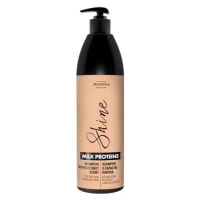 Abbildung von Joanna Professional Shampoo mit Milchproteinen Milchprotein Serie für trockenes, strapaziertes Haar durchdachte Formel professionelles Salons 1000 ml