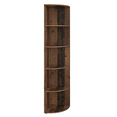 Abbildung von Vicco Eckregal Ecki, Antikholz, 40 x 180 cm