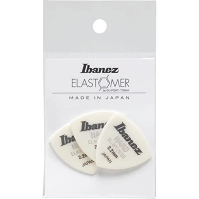 Abbildung von IBANEZ Elastomer Triangel Plektren 2,2mm Hart 3 Stück (BEL4HD22)