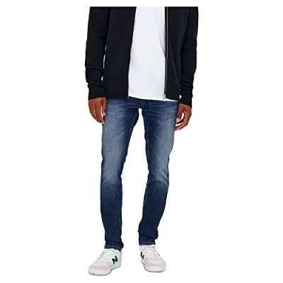 Abbildung von Only &amp; Sons Onsloom Slim Jeans Fit, Herren, Größe: 33x34, Blue denim