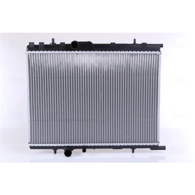Abbildung von NISSENS 63694A Kühler, Motorkühlung Aluminium 380 549 26 Kühlrippen gelötet PEUGEOT: 307 Schrägheck, CC, SW, CITROËN: Xsara Picasso