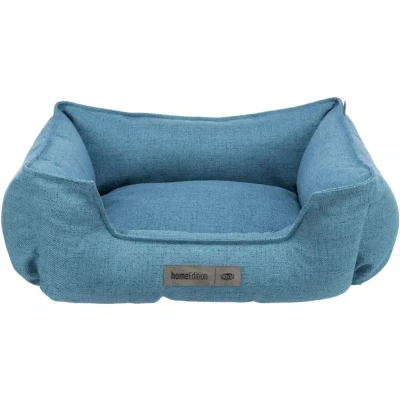 Abbildung von TRIXIE Bett Talis, eckig blau 80 x 60 cm