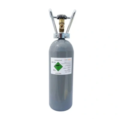 Abbildung von ich zapfe CO₂ Zylinder CO2 Flasche, Kohlensäure Kohlendioxid Gasflasche 2,0 kg