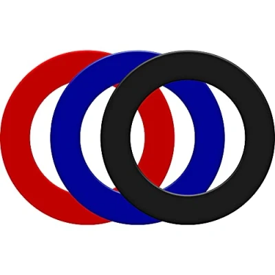 Abbildung von KOTO darts Dartshopper Dart Catchring Blau, Dartscheibe Schutzring, Travel Dartboard Catchring, Wandschutz