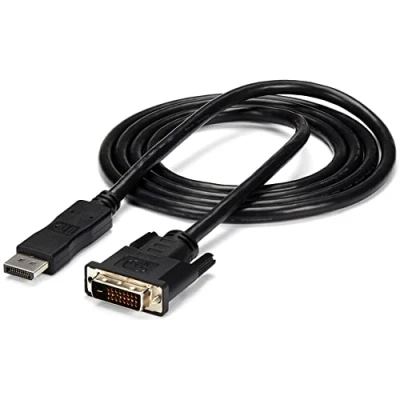 Abbildung von StarTech.com 1.8 m DisplayPort auf DVI Kabel Video Adapter 1080p D Single Link DP Monitor 1.2 (DP2DVIMM6)